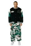 GRIMEY Φόρμες TICAL X GRIMEY CAMO BAGGY SWEATPANTS - CAMO