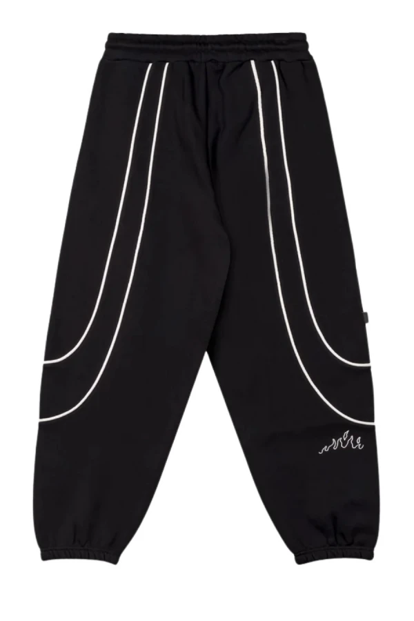 GRIMEY Φόρμες THE INFAMOUS BAGGY SWEATPANTS - BLACK