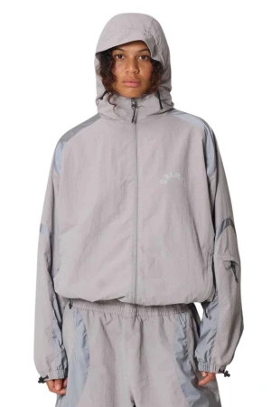 GRIMEY Unisex THE INFAMOUS WINDBREAKER - Grey