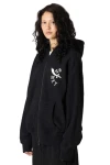 GRIMEY Unisex Ζακέτα ODD CUTLASS ZIPPER HOODIE - Μαύρη