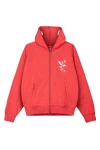 GRIMEY Unisex Ζακέτα ODD CUTLASS ZIPPER HOODIE - Κόκκινη