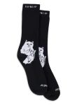 RIPNDIP Κάλτσες Lord Nermal Sock - BLACK