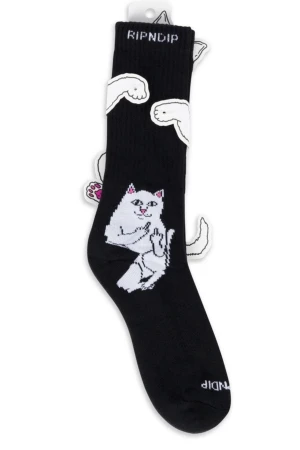 RIPNDIP Κάλτσες Lord Nermal Sock - BLACK