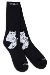 RIPNDIP Κάλτσες Lord Nermal Sock - BLACK