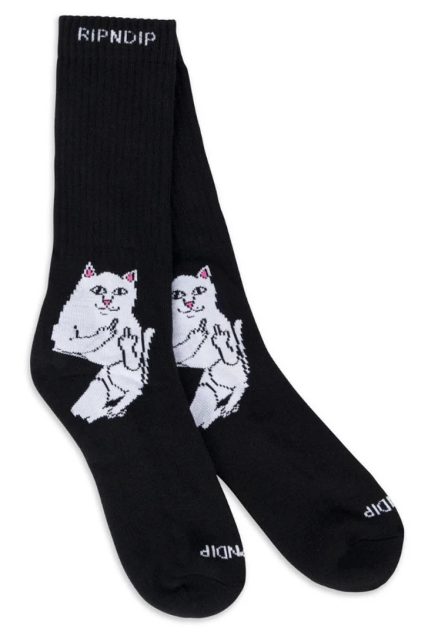 RIPNDIP Κάλτσες Lord Nermal Sock - BLACK