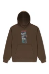 RIPNDIP Φούτερ με Κουκούλα Rokkunerm Hoodie - BROWN