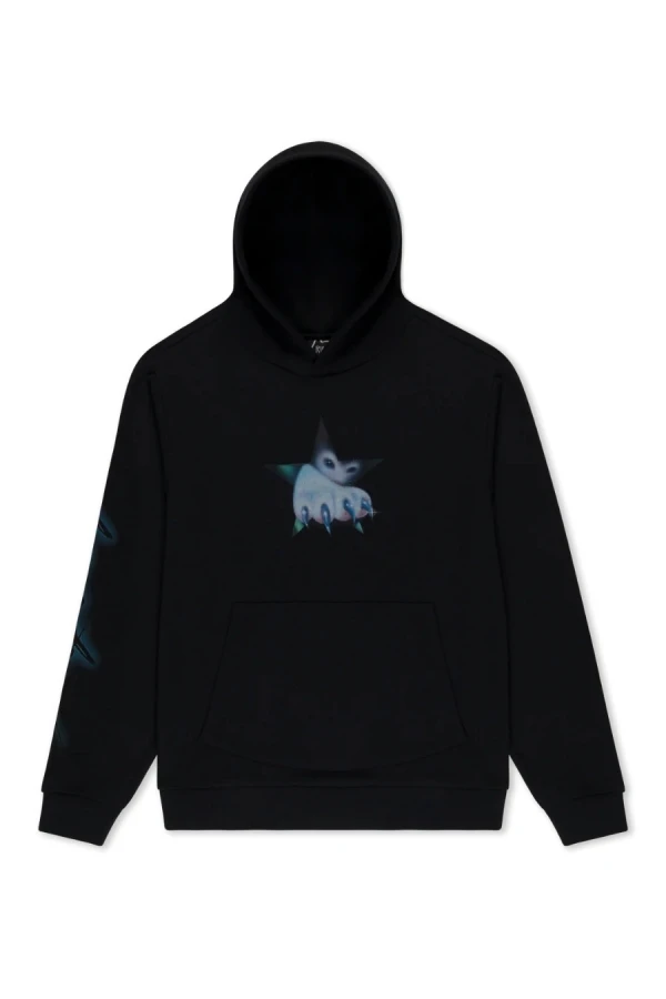 RIPNDIP Φούτερ με Κουκούλα Nerm Claw Hoodie - BLACK
