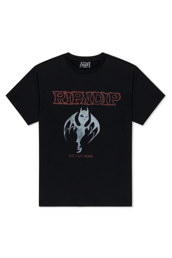 RIPNDIP T-Shirts Phantom Tee - BLACK