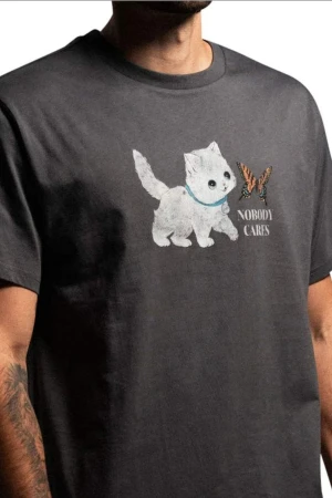 RIPNDIP T-Shirts Not Easy Tee - GREY