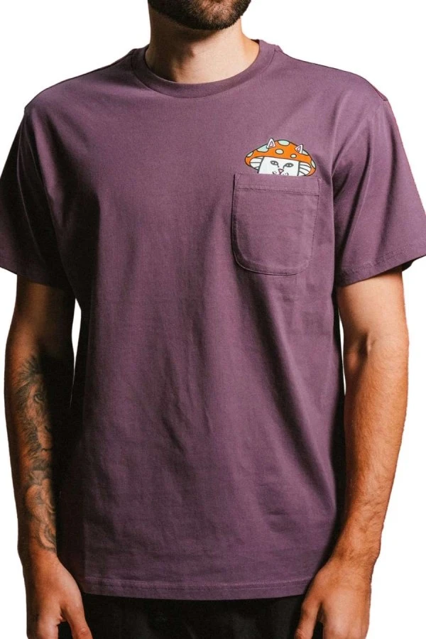 RIPNDIP T-Shirts Lord Shroomy Pocket Tee - 