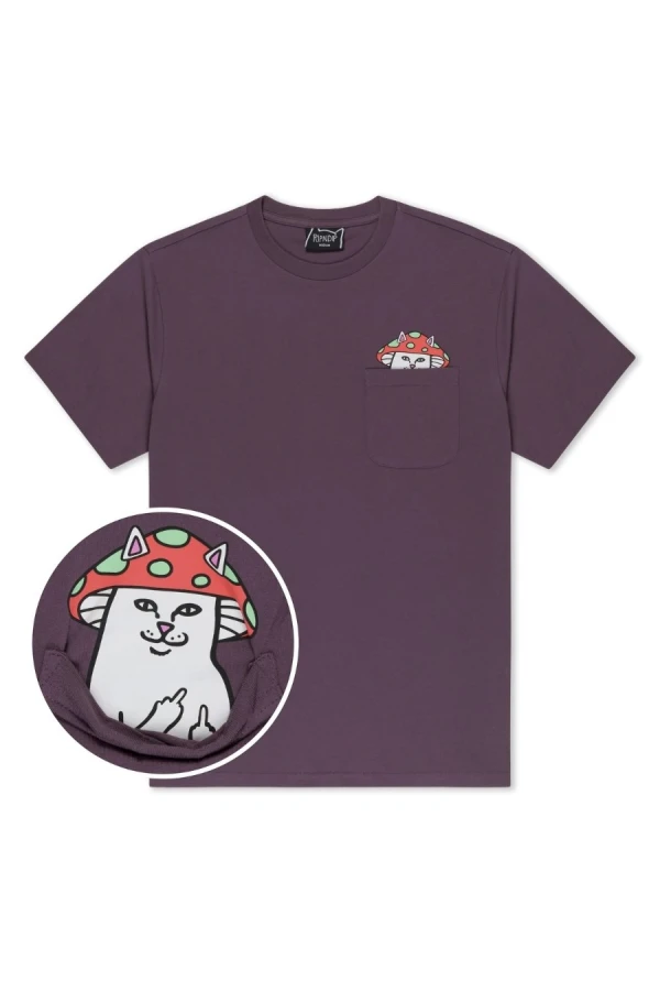 RIPNDIP T-Shirts Lord Shroomy Pocket Tee - 
