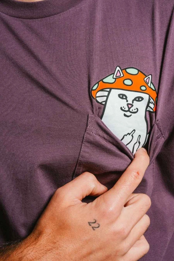 RIPNDIP T-Shirts Lord Shroomy Pocket Tee - 