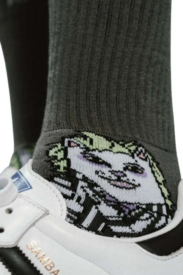 RIPNDIP Κάλτσες Bug Drank Nerm Socks - GREY