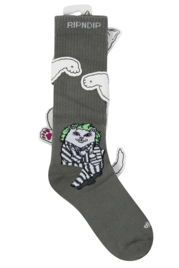 RIPNDIP Κάλτσες Bug Drank Nerm Socks - GREY