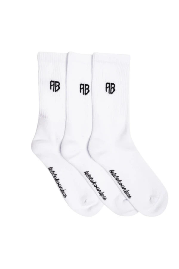 ANTETOKOUNBROS Κάλτσες ACMS352004 AB Socks - WHITE