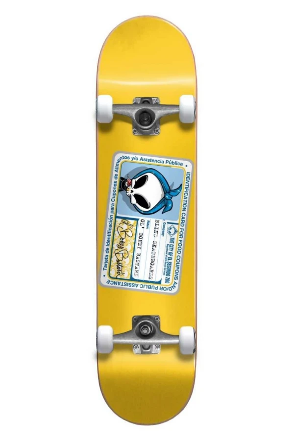 BLIND Complete Skates Old Boney Bastard FP Complete Skate - YELLOW