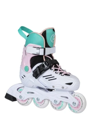 PLAYLIFE SKATES In Line Skates Khaan LTD Pastel adj. - WHITE