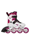 POWERSLIDE In Line Skates Phuzion Universe 4W Pink - WHITE