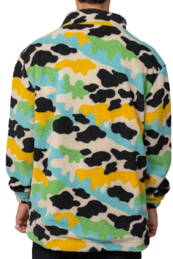 BEE UNUSUAL Μπουφάν Pure Happiness Sherpa Fleece Full Zip Jacket - MULTI