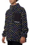 BEE UNUSUAL Μπουφάν Checkered Sherpa Fleece Full Zip Jacket - MULTI