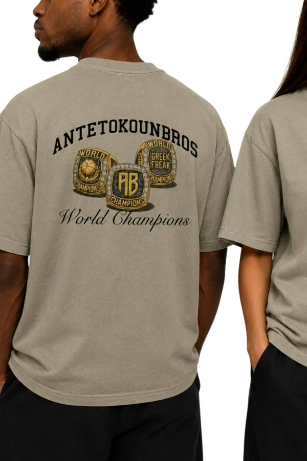 ANTETOKOUNBROS T-Shirts AB 3 Ring Tee - 