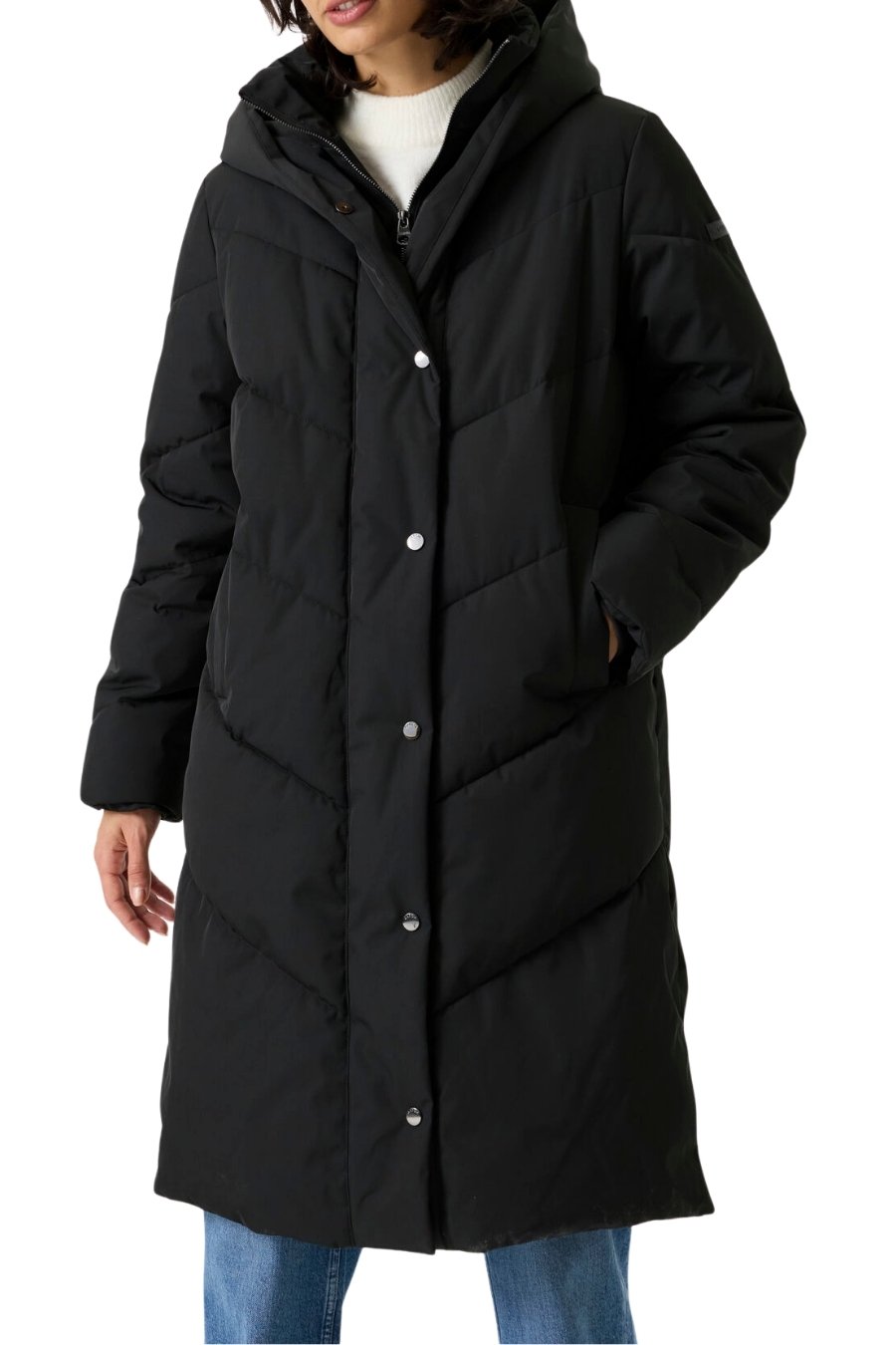 GARCIA GARCIA Μπουφάν GJ2600903_ladies outdoor jacket - BLACK-GJ2600903-BLACK
