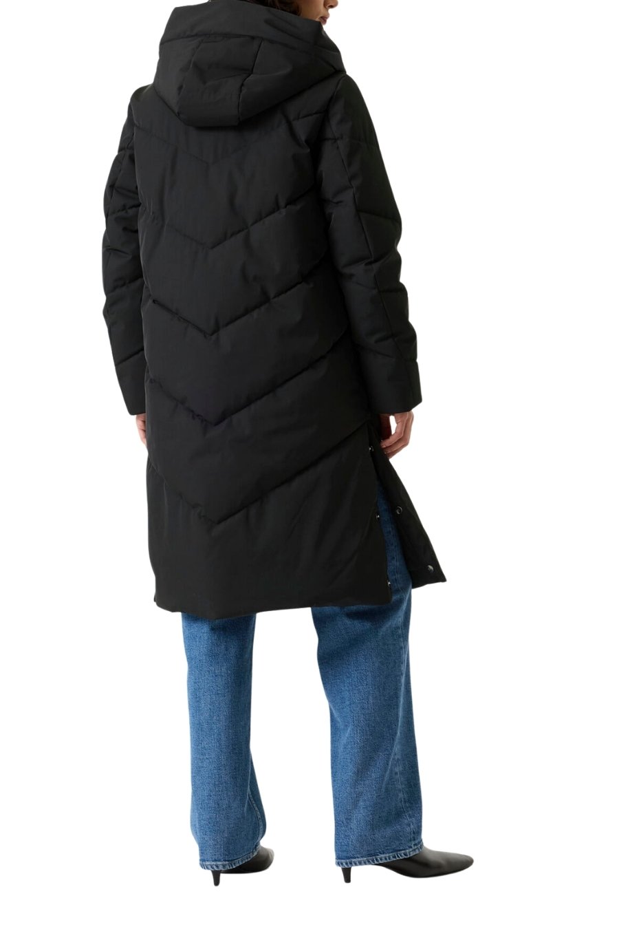 GARCIA GARCIA Μπουφάν GJ2600903_ladies outdoor jacket - BLACK-GJ2600903-BLACK - 3