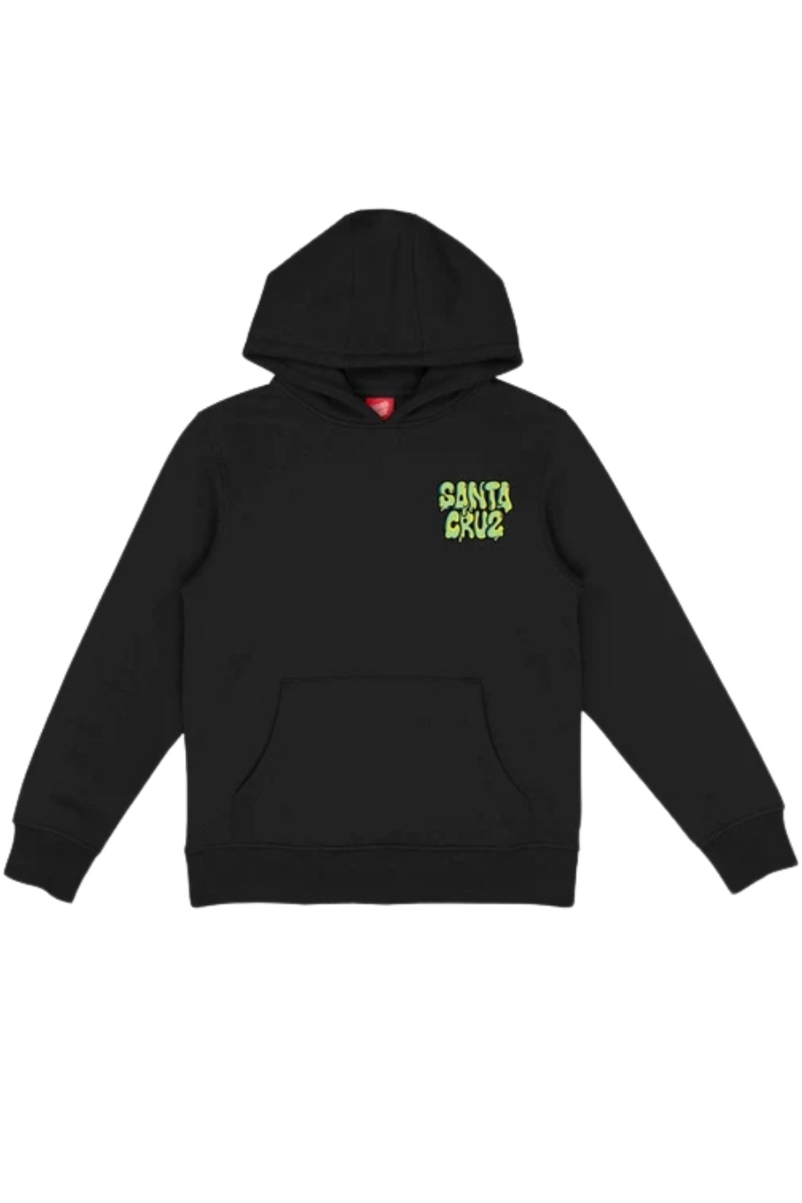 SANTA CRUZ Φούτερ με Κουκούλα Youth Slime Balls Accelerator - BLACK-SCA-YHD-9328-BLACK