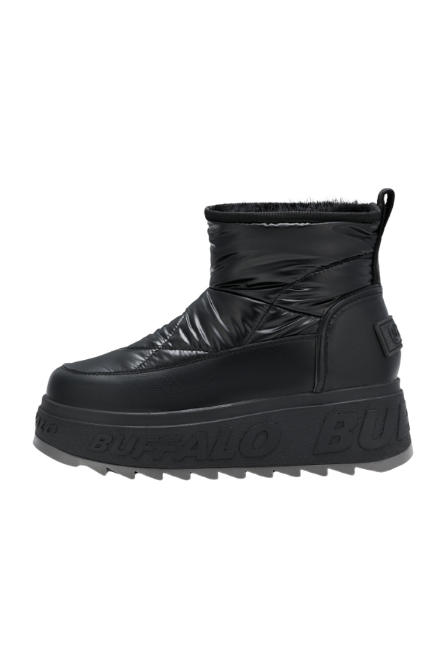 BUFFALO Μπότες- Μποτάκια ELIZA SNOW SHORT - BLACK-PD00018533-BLACK