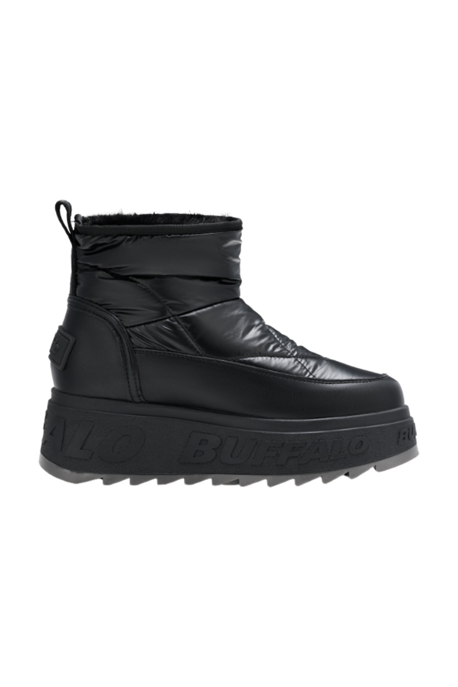 BUFFALO Μπότες- Μποτάκια ELIZA SNOW SHORT - BLACK-PD00018533-BLACK