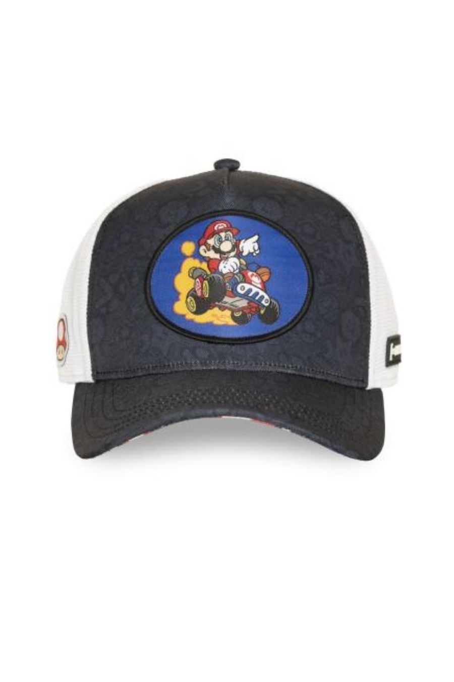 CAPSLAB X MARIO Trucker Καπέλο- CL/SMK4/1/PCT/MAR - ΓΚΡΊ-CL/SMK4/1/PCT/MAR-GREY