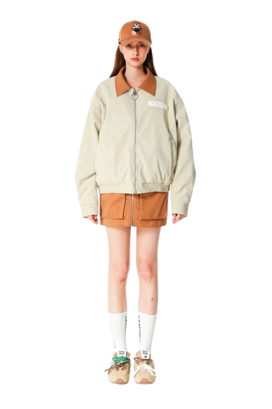 MOD WAVE MOVEMENT Καπέλα MWM TEDDY CANVAS PATCH CAP - CAMEL-MW093410931-CAMEL