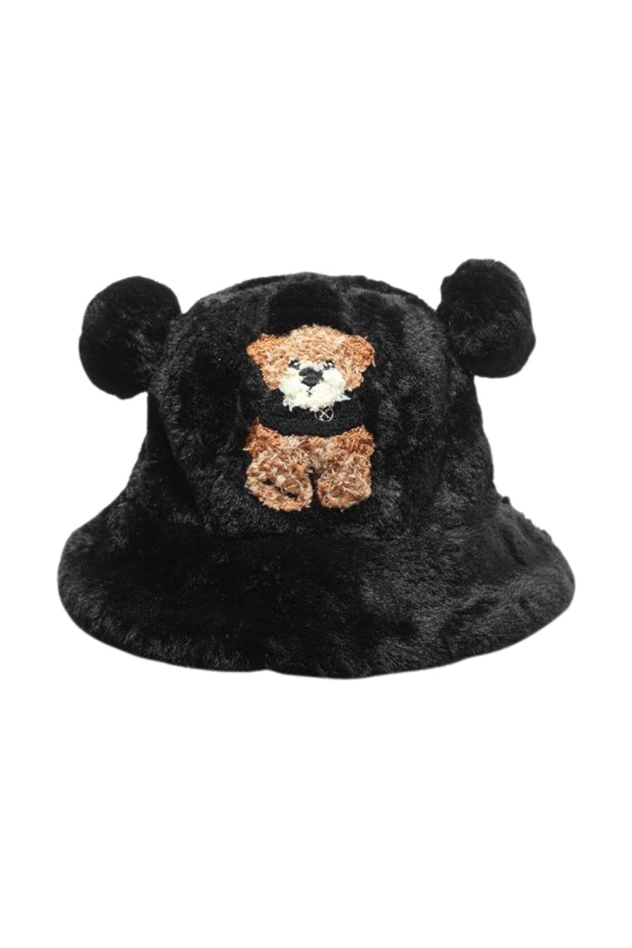 MOD WAVE MOVEMENT Καπέλα MWM TEDDY FUR BUCKET HAT - BLACK-MW094410933-BLACK