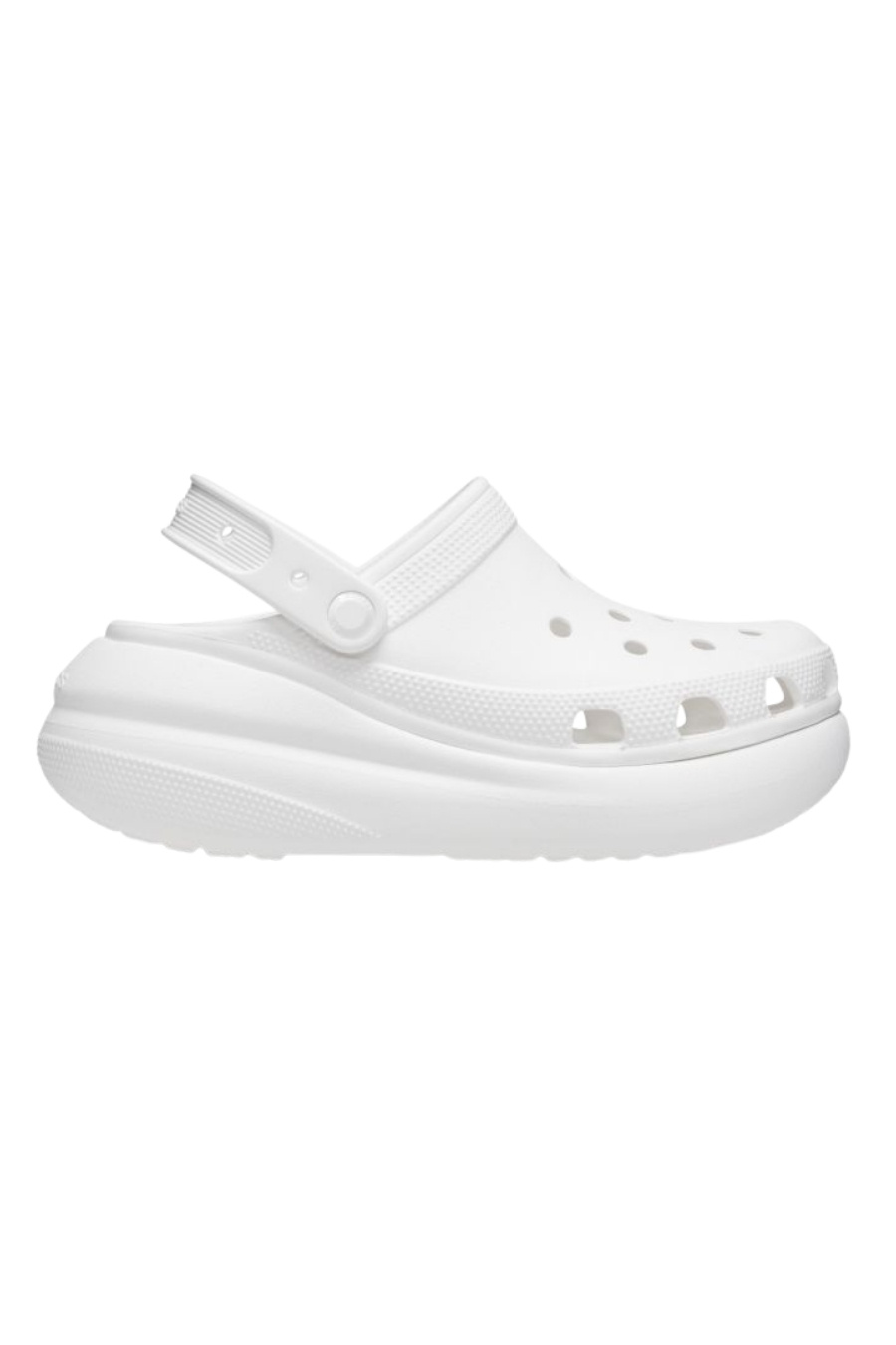 CROCS Slides - Παντόφλες Crush Clog - WHITE-207521-WHITE