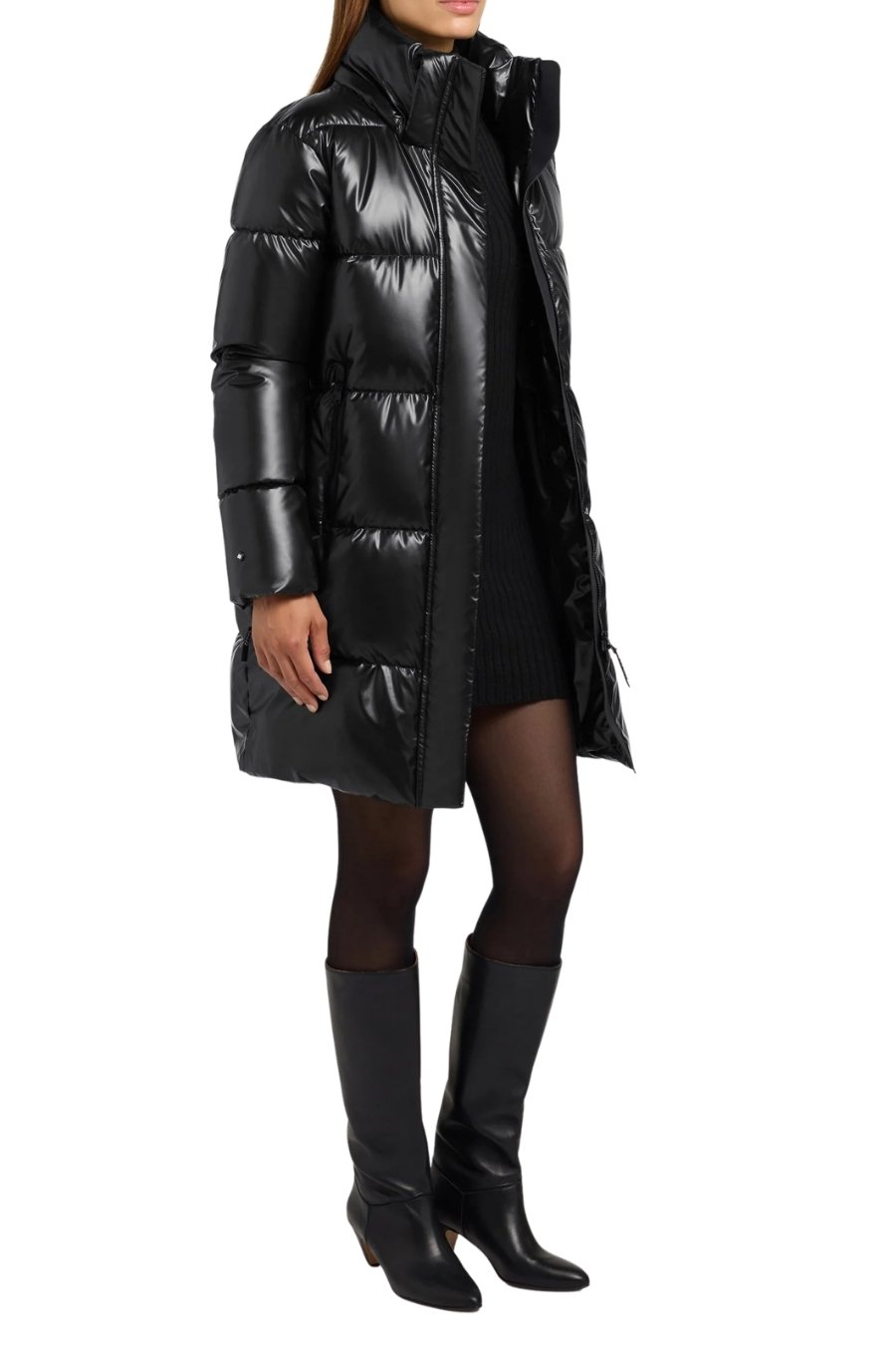 KHUJO KHUJO Μπουφάν HAYA3 SHINY - BLACK-1093CO263-BLACK - 5
