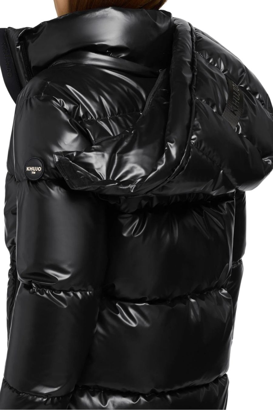 KHUJO KHUJO Μπουφάν HAYA3 SHINY - BLACK-1093CO263-BLACK - 7