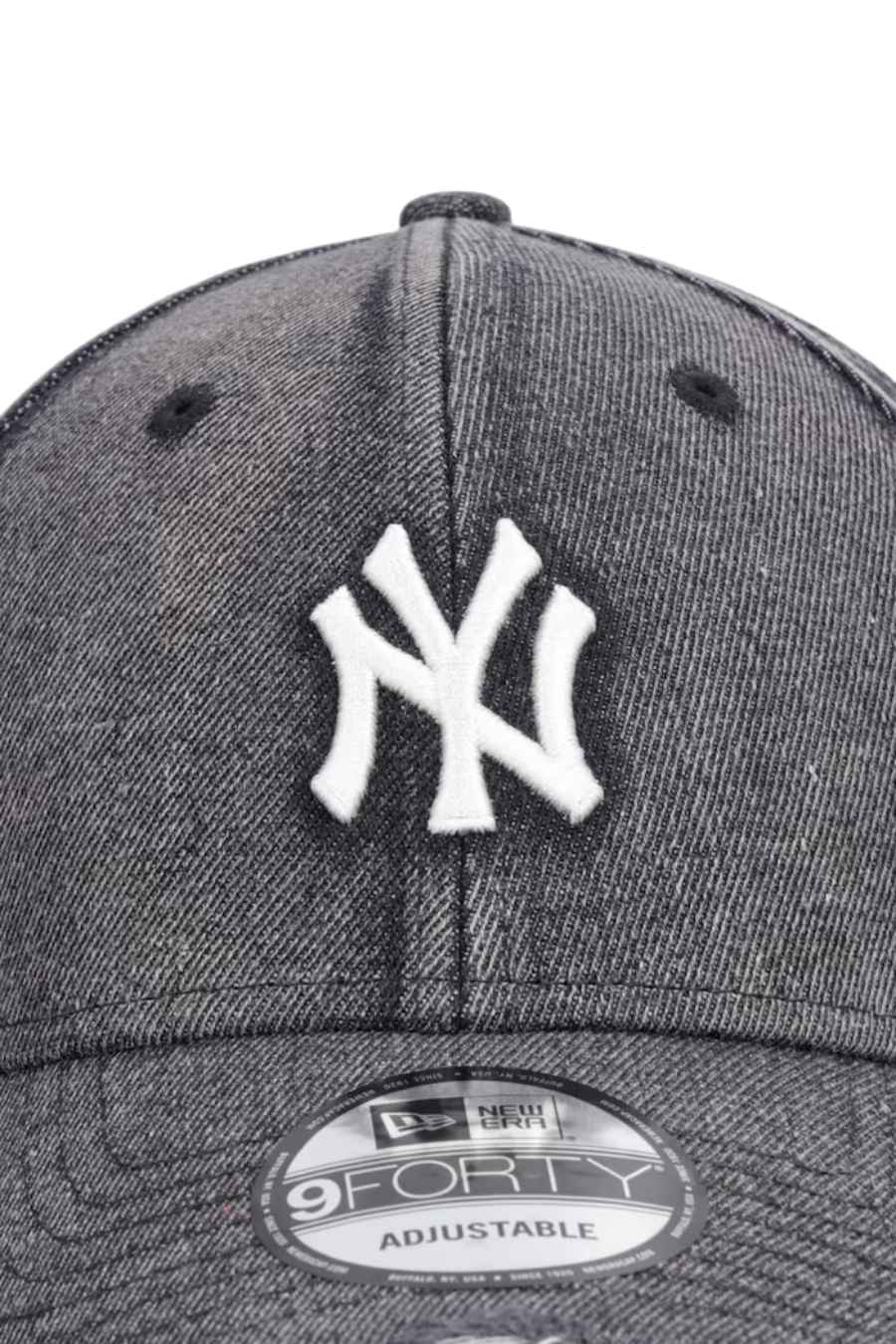 NEW ERA Καπέλο ACID WASH DENIM 9FORTY NEYYAN - Μαύρο-60856239-BLACK