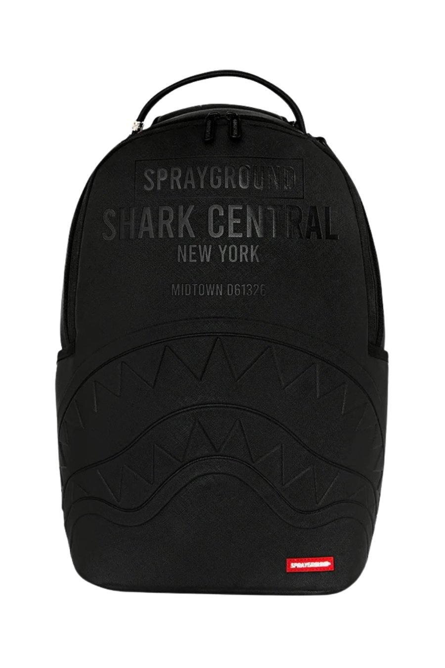 SPRAYGROUND Σακίδια πλάτης - Backpacks SHARK CENTRAL EMBOSSED BLACK DLXSV BACKPACK - Μαύρη-B9626-BLACK