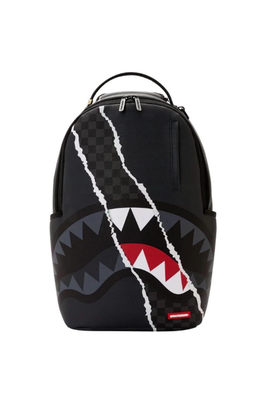 SPRAYGROUND Σακίδια πλάτης - Backpacks CENTER RIP REVEALING GRAY CHECK BACKPACK - Μαύρη-B8502-MULTI