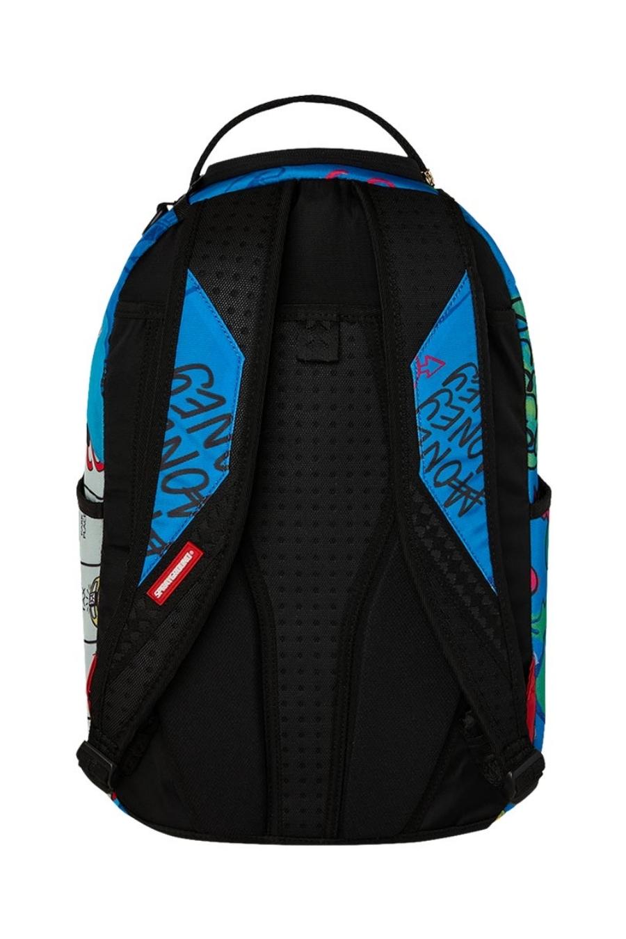 SPRAYGROUND Σακίδια πλάτης - Backpacks MONOPOLY BLUE TEAR THROUGH BACKPACK - MULTI-B9207-MULTI