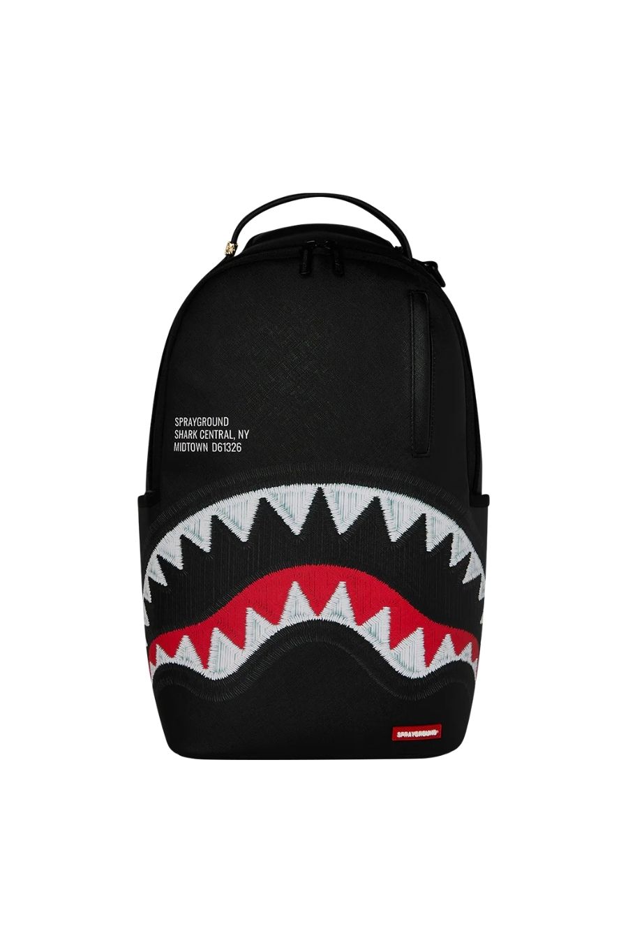 SPRAYGROUND Σακίδια πλάτης - Backpacks SHARK CENTRAL BLACK EMBROIDERED SHARK BACKPACK - Μαύρο-B9629-MULTI