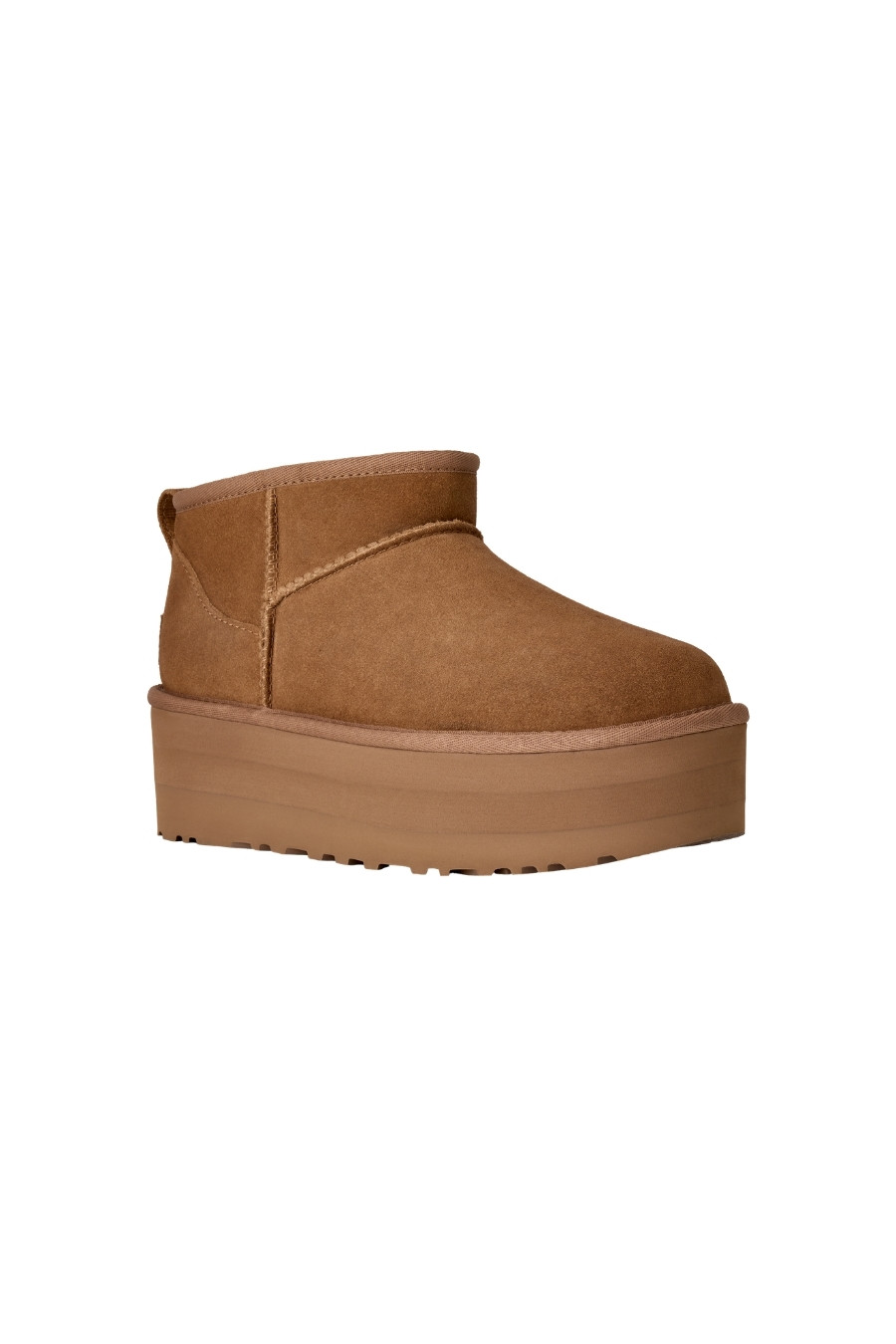 UGG UGG Γυναικεία Μποτάκια Classic Ultra Mini Platform - Camel-1135092-CAMEL - 3