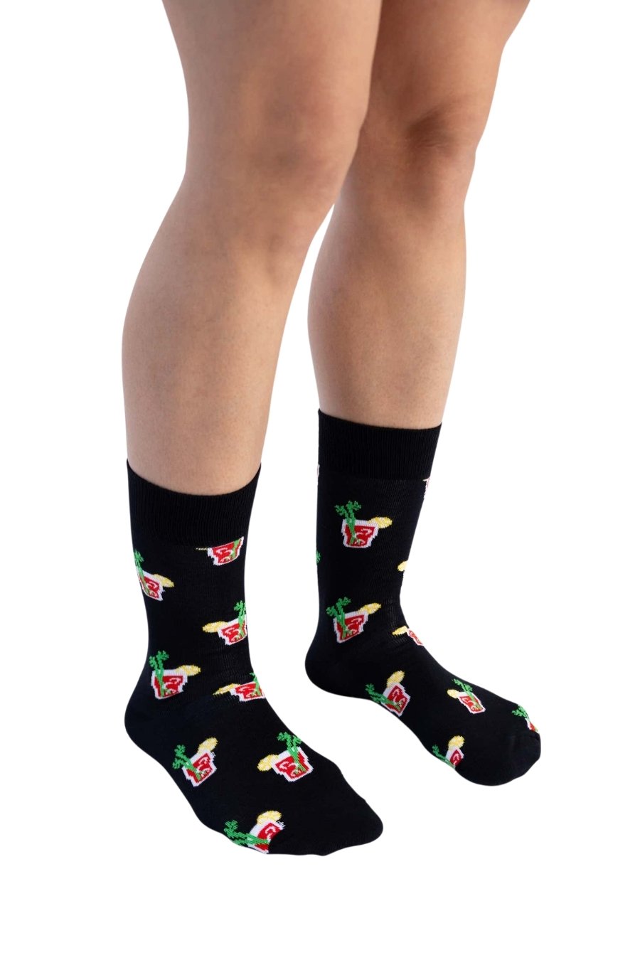 HAPPY SOCKS Bloody Mary Κάλτσες - Μαύρο-P006255-BLACK