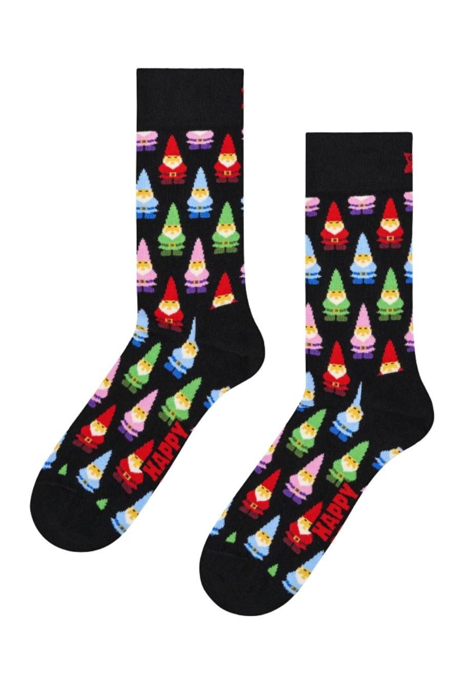 HAPPY SOCKS Little Santa Κάλτσες - Μαύρο-P006278-BLACK