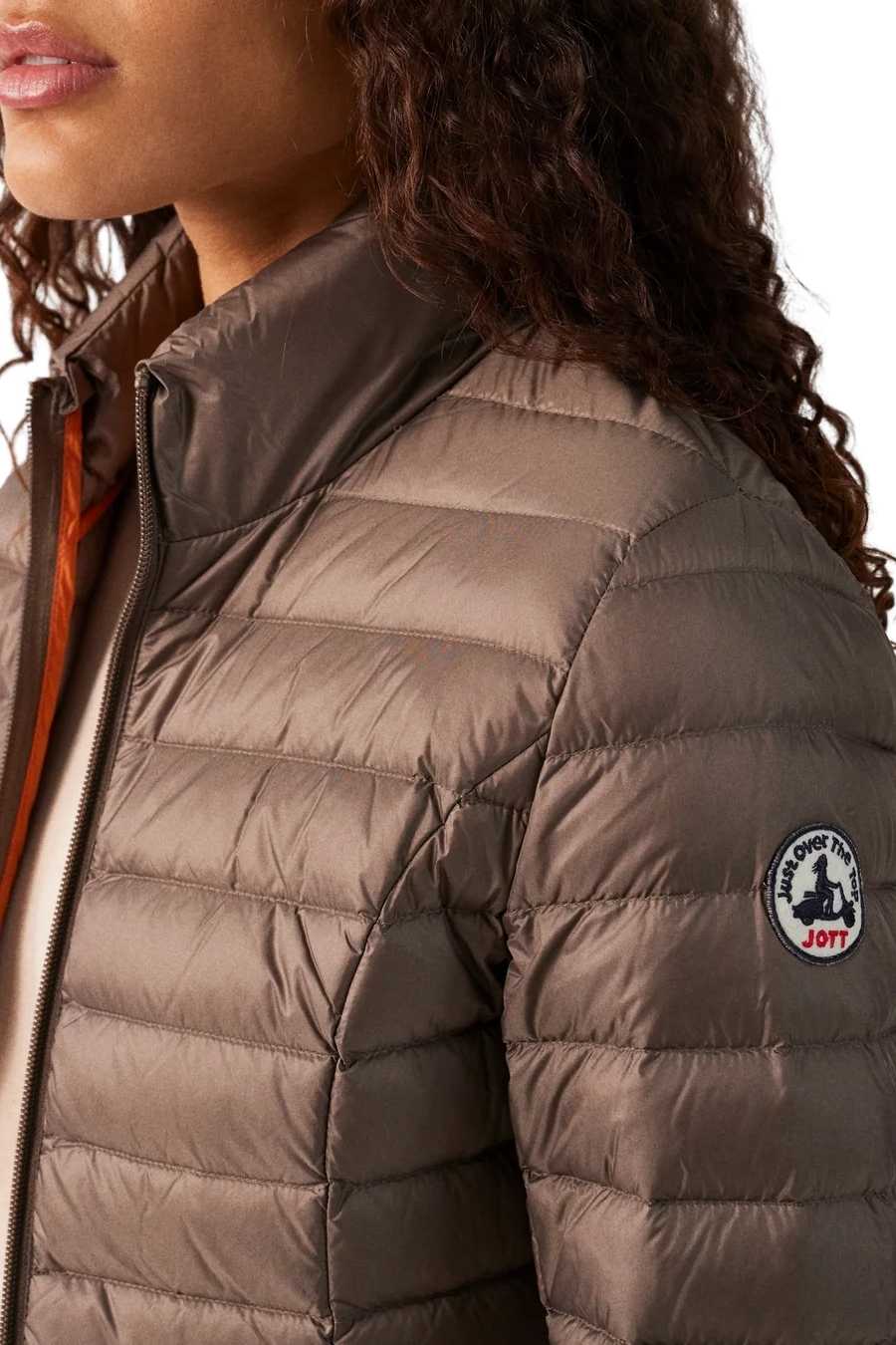 JOTT JOTT Μπουφάν DOWN JACKET LONG SLEEVES CHA - BROWN-P000WDOW02-BROWN - 6